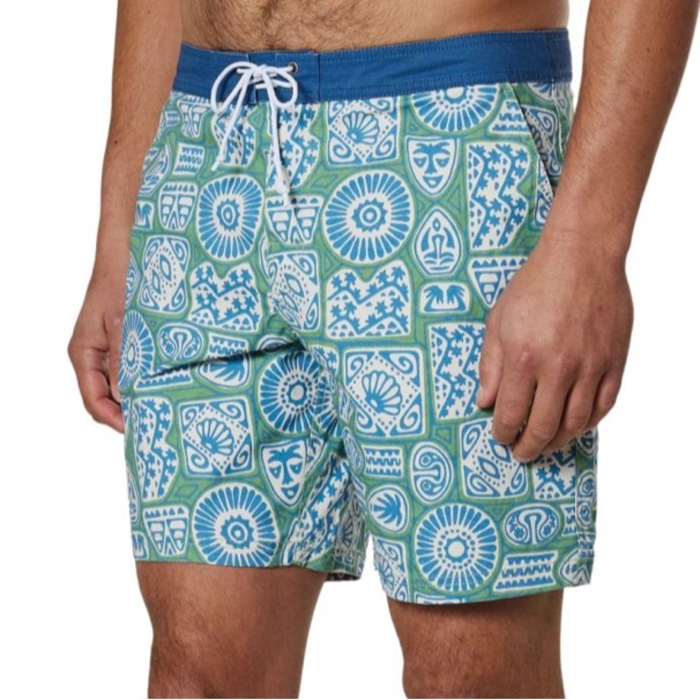 NEW💙🌴Kanvas by Katin heritage collection, Jade castaway, hybrid, swim trunk - Picture 4 of 8